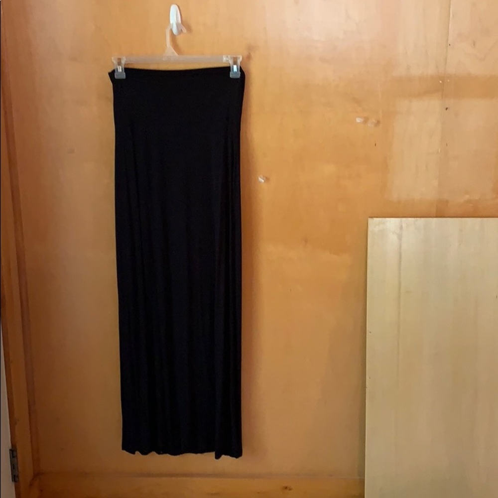 Bozzolo black skirt/sleeveless dress 1X